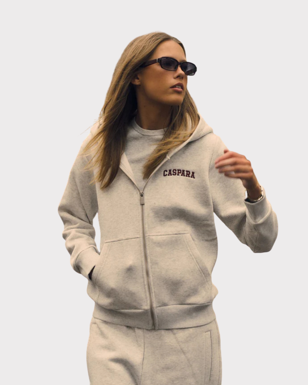 Varsity Zip Hoodie-Genser-Caspara-Aandahls
