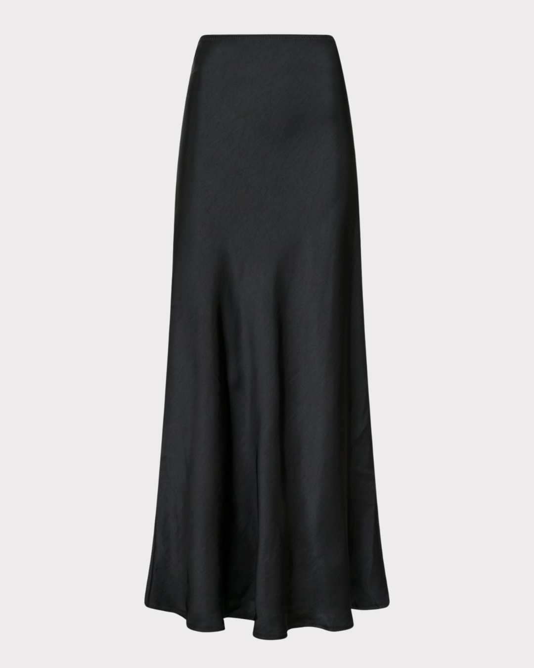 Vicky Heavy Sateen Skirt-Skjørt-Neo Noir-Aandahls
