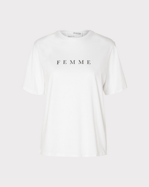 Vilja Printed Tee-T-shirt-Selected Femme-Aandahls