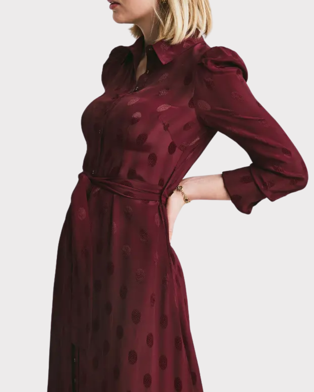 Viscose Shirt dress-Kjole-ByTimo-Aandahls