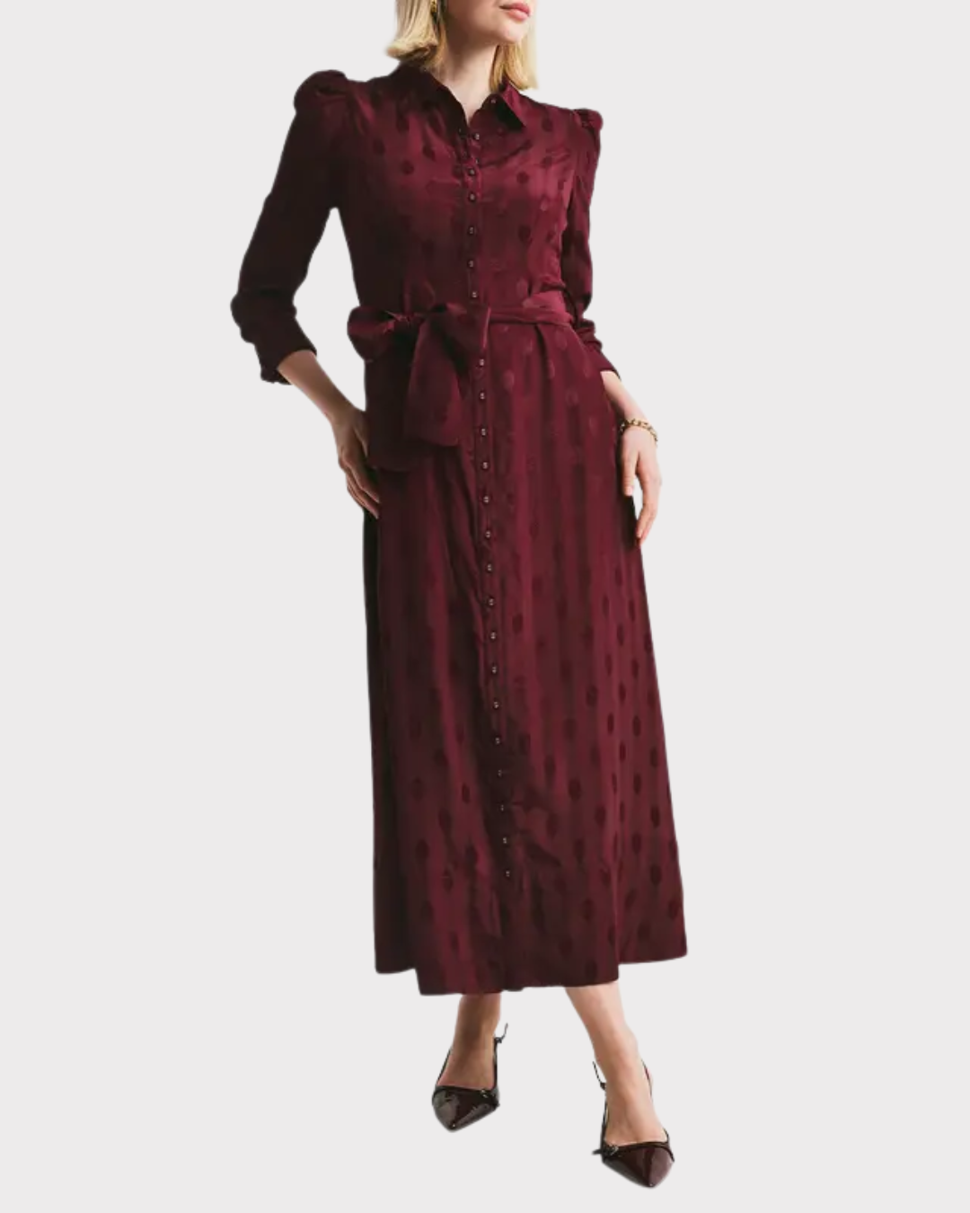 Viscose Shirt dress-Kjole-ByTimo-Aandahls