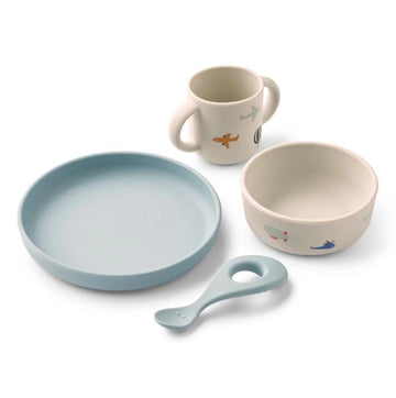 Vivi printed tableware set-Tilbehør-Liewood-Aandahls