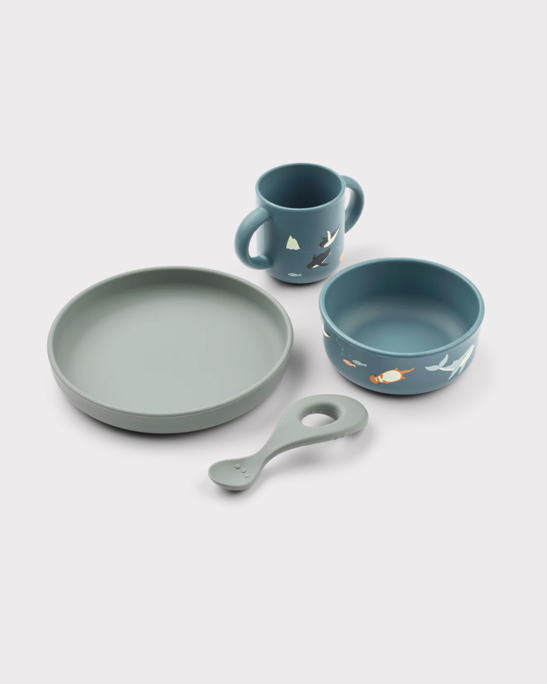 Vivi printed tableware set-Tilbehør-Liewood-Aandahls