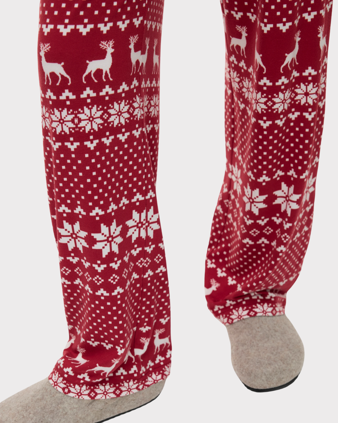 Vmchris hw straight pants jrs xmas girl-Bukser-Vero Moda Girl-Aandahls