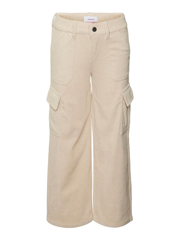 Vmdaisy wide cargo cord pant girl-Bukser-Vero Moda Girl-Aandahls