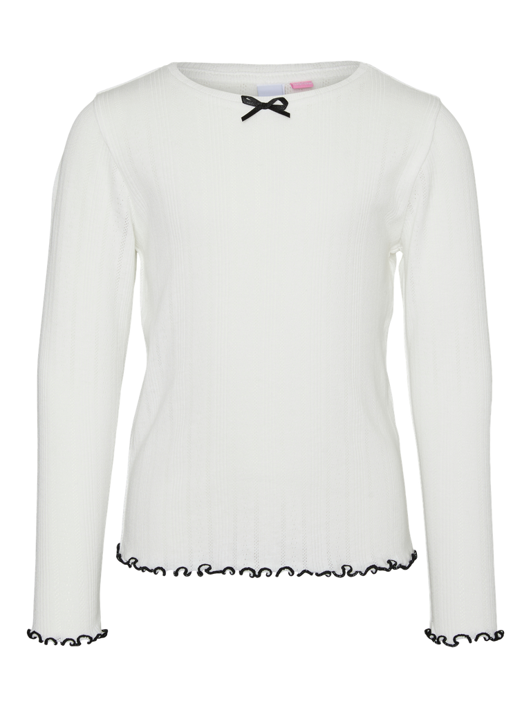 Vmjulietta contrast ls top jrs girl-Topper-Vero Moda Girl-Aandahls