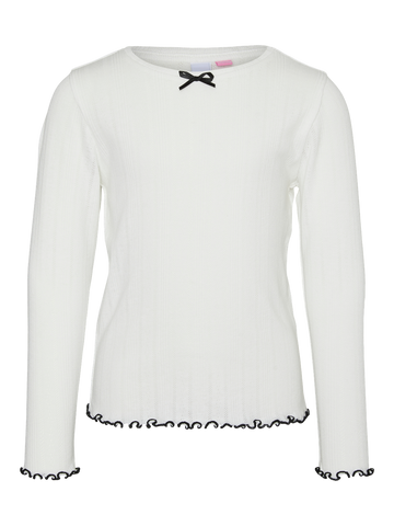 Vmjulietta contrast ls top jrs girl-Topper-Vero Moda Girl-Aandahls