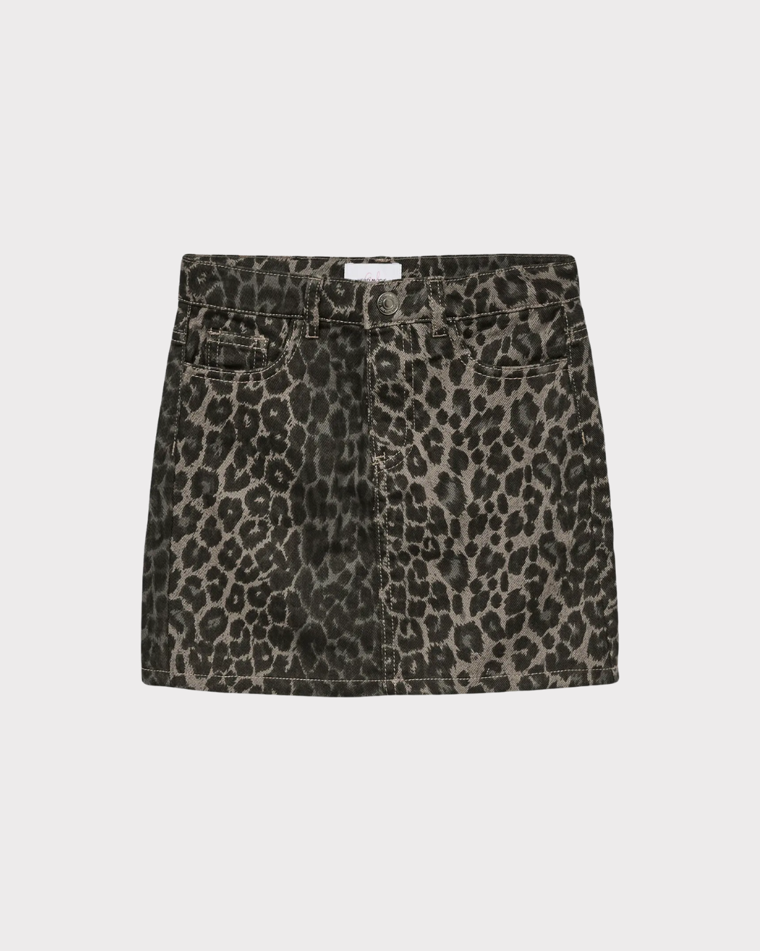 Vmlenora Short Leo Skirt-Skjørt-Vero Moda Girl-Aandahls