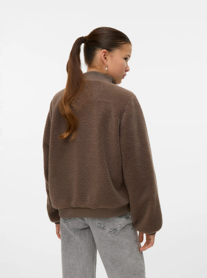 Vmlucile teddy jacket-Yttertøy-Vero Moda Girl-Aandahls