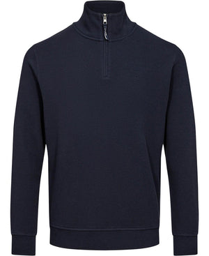 Waffle Texture Half Zip-Genser-Gant-Aandahls