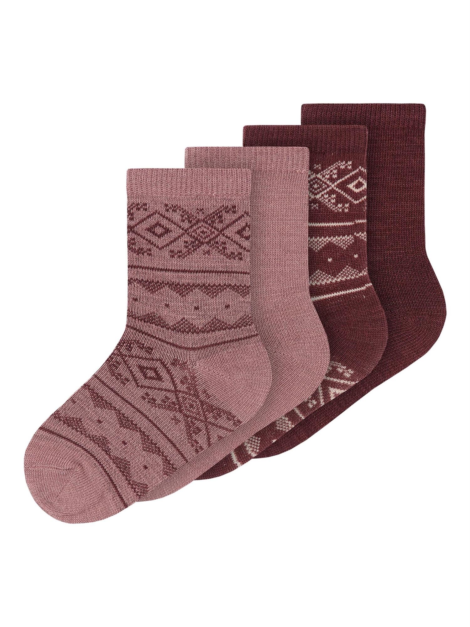 Wak wool 4 pack sokker-Ull-Name it-Aandahls