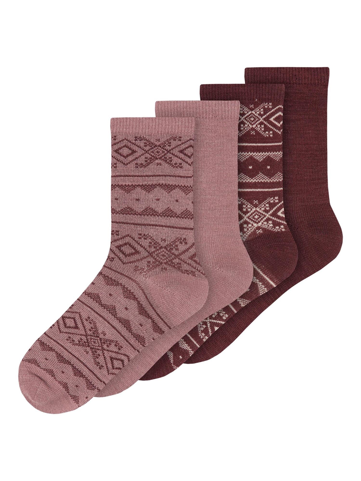 Wak wool 4 pack sokker-Ull-Name it-Aandahls