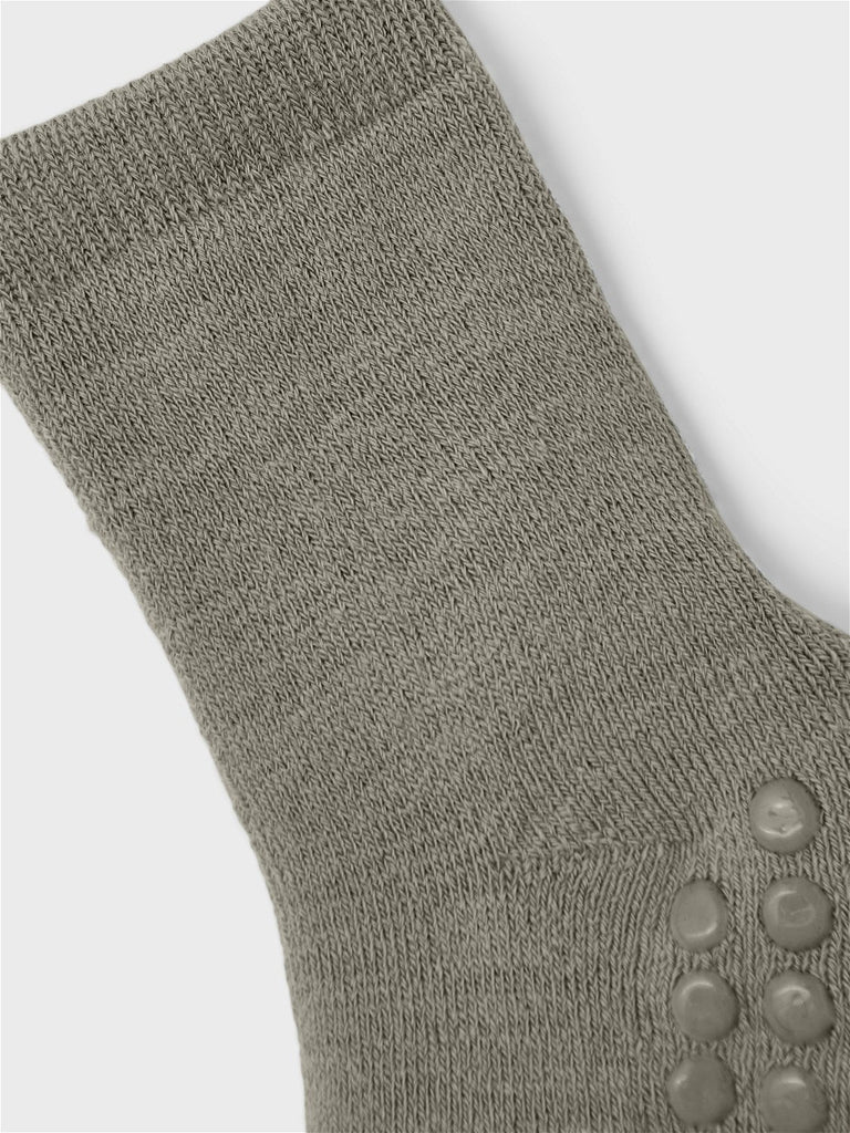 Waksi wool sock w/non skid-Strømper osv-Name it-Aandahls