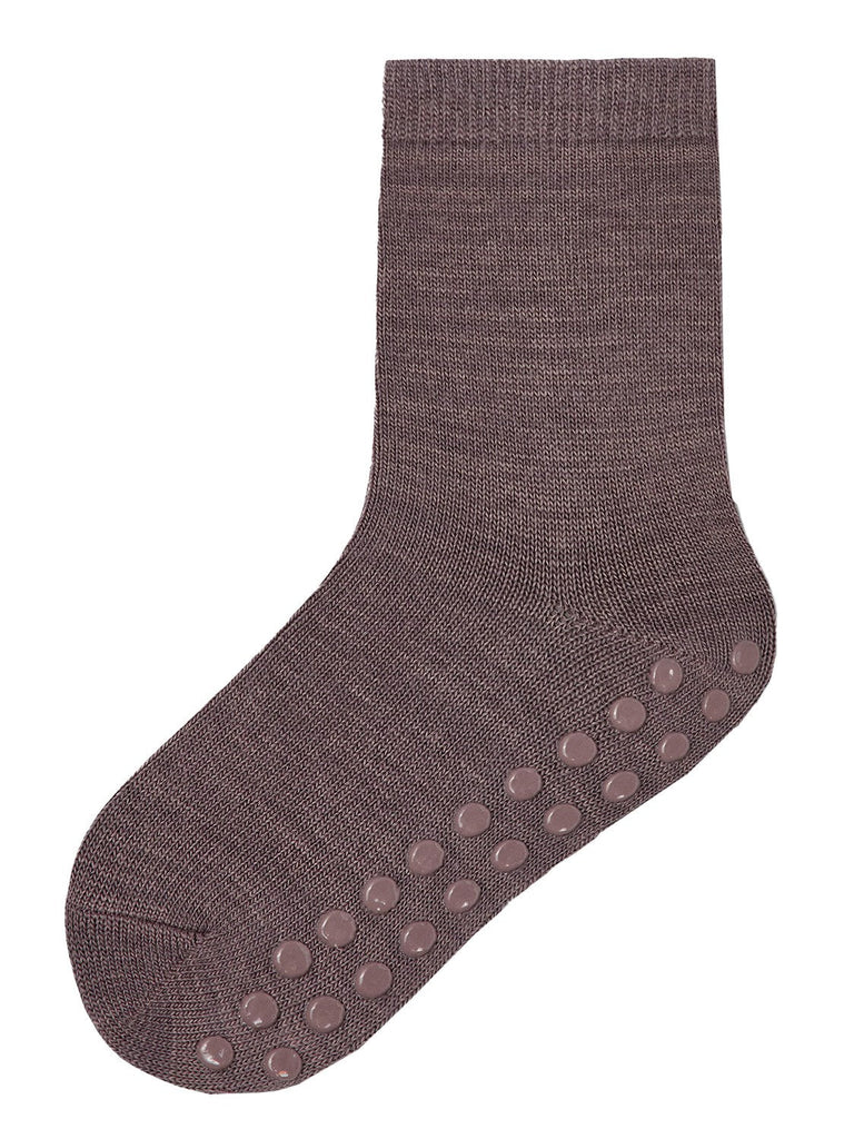 Waksi wool sock w/non skid-Strømper osv-Name it-Aandahls