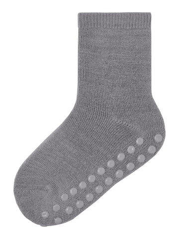 Waksi wool sock w/non skid-Strømper osv-Name it-Aandahls