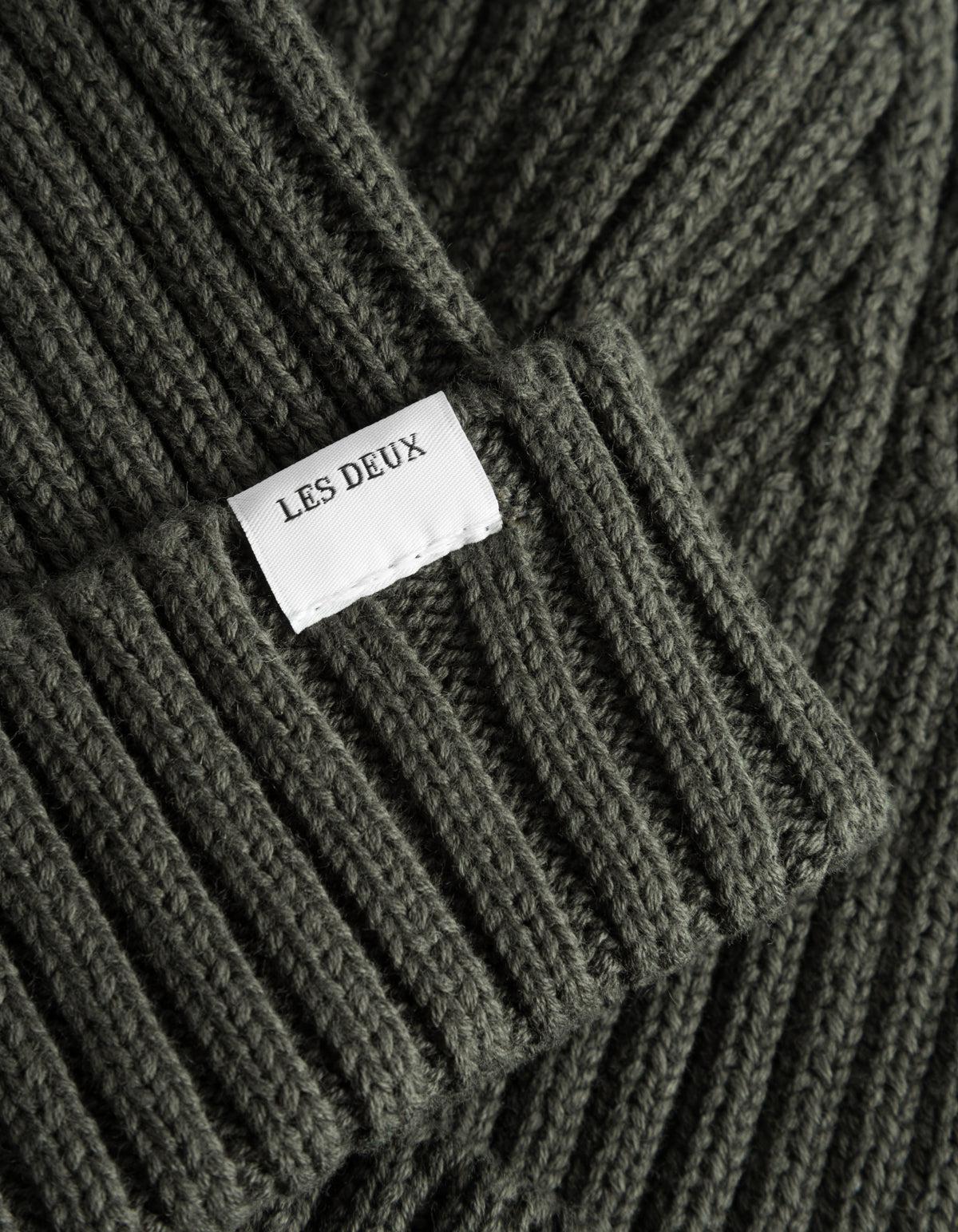 Walter Cotton Rib Beanie-Hodeplagg-Les Deux-Aandahls