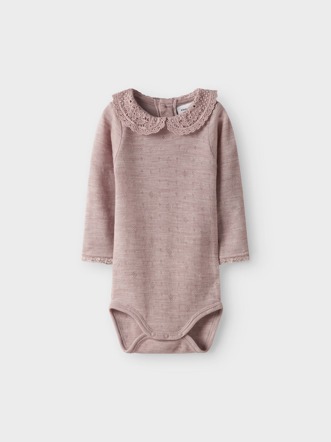 Wang Wool Needle Ls Body W/collar-Undertøy-Name it-Aandahls
