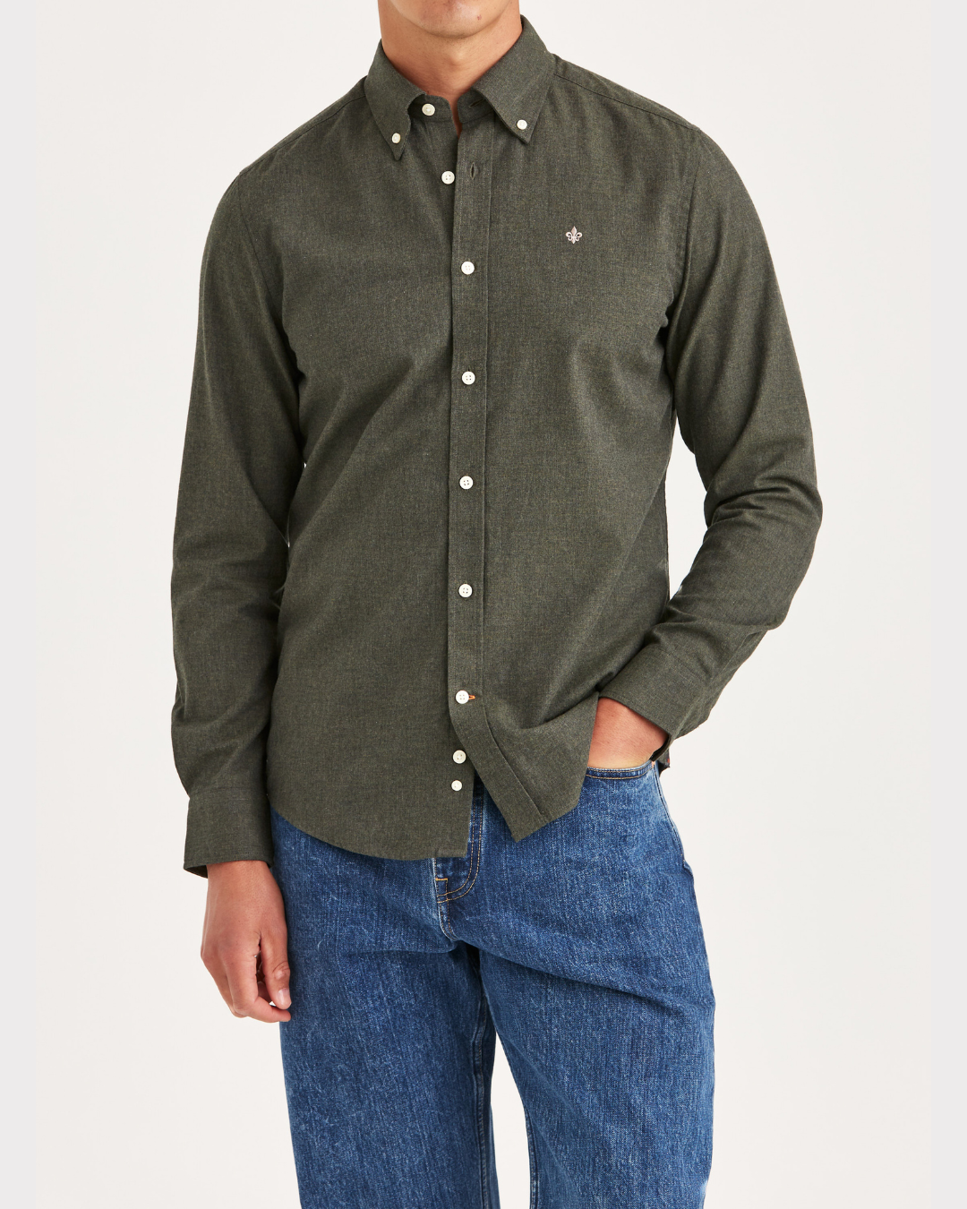 Watts Flannel Shirt - Slim Fit-Skjorte-Morris-Aandahls