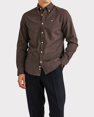 Watts Flannel Shirt - Slim Fit-Skjorte-Morris-Aandahls
