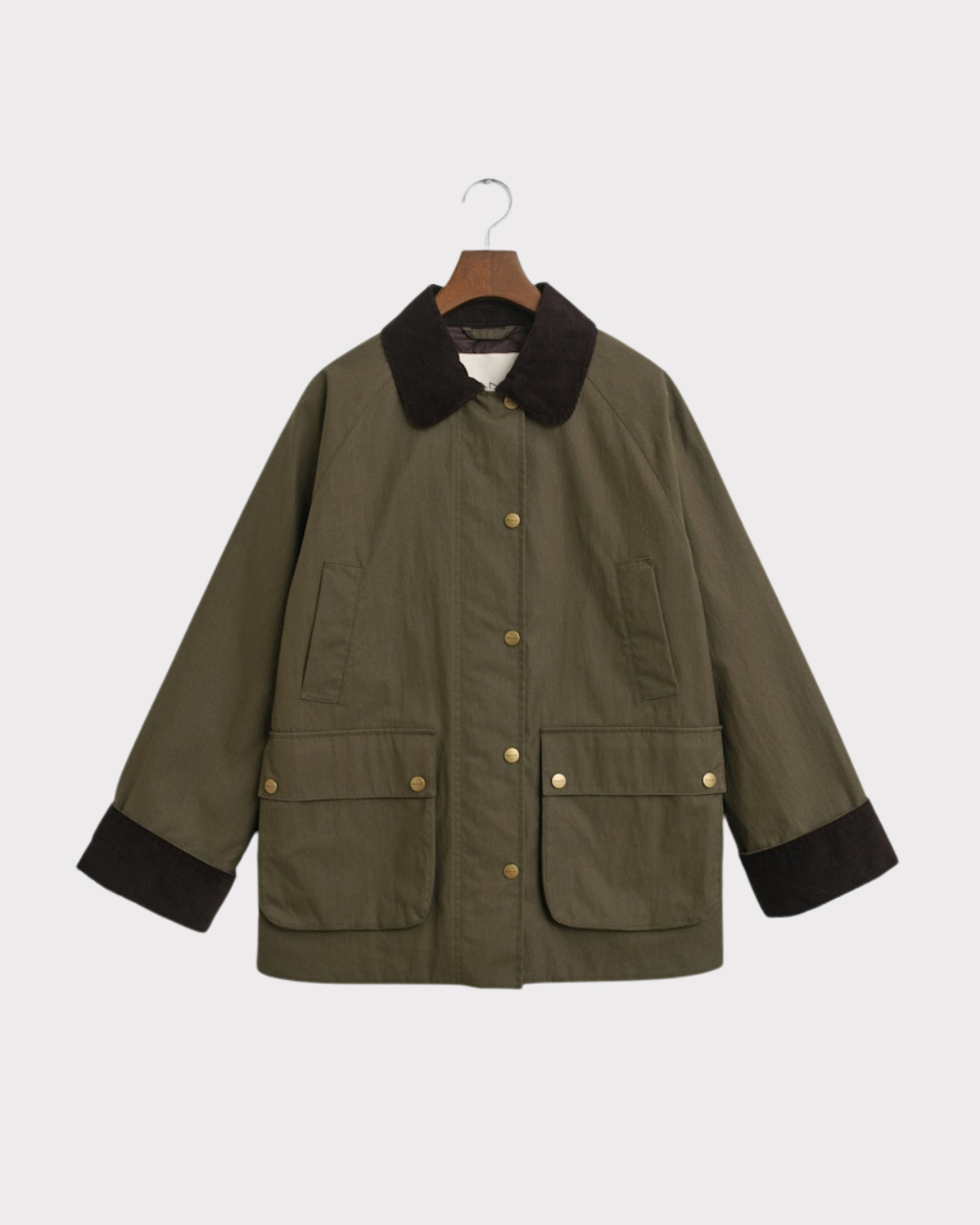 Waxed Cotton Barn Jacket-Ytterjakker-Gant-Aandahls