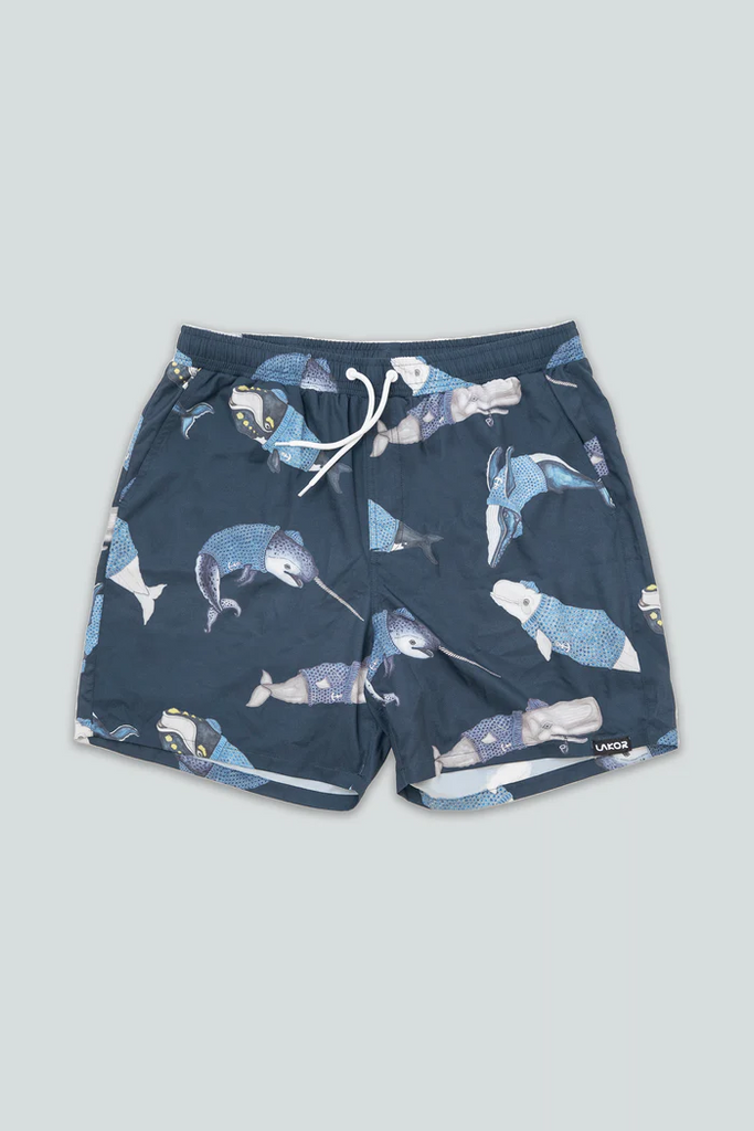 Whales Swim Shorts-Shorts-Lakor-Aandahls