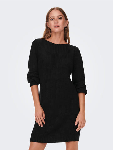 Whitney megan ls boat dress-Kjole-Jacqueline de Yong-Aandahls