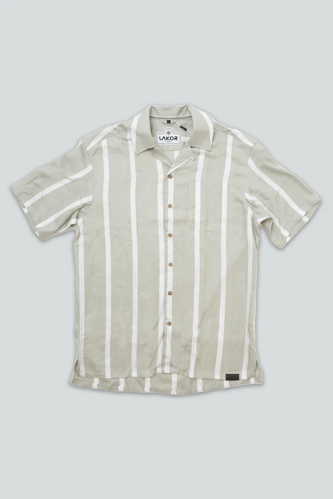 Wide Stripe Shirt-Skjorte-Lakor-Aandahls