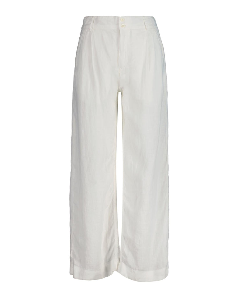 Wide pleated linen pants-Bukse-Gant-Aandahls