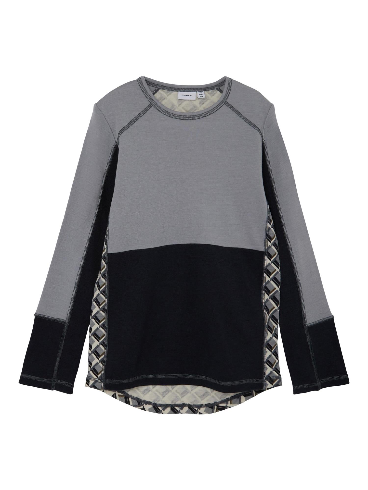 Willto Wool LS Top XXII-Ull-Name it-Aandahls