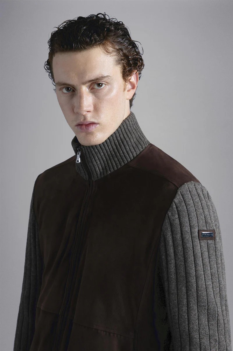 Wool & Cashmere Full Zip-Cardigan-Paul & Shark-Aandahls