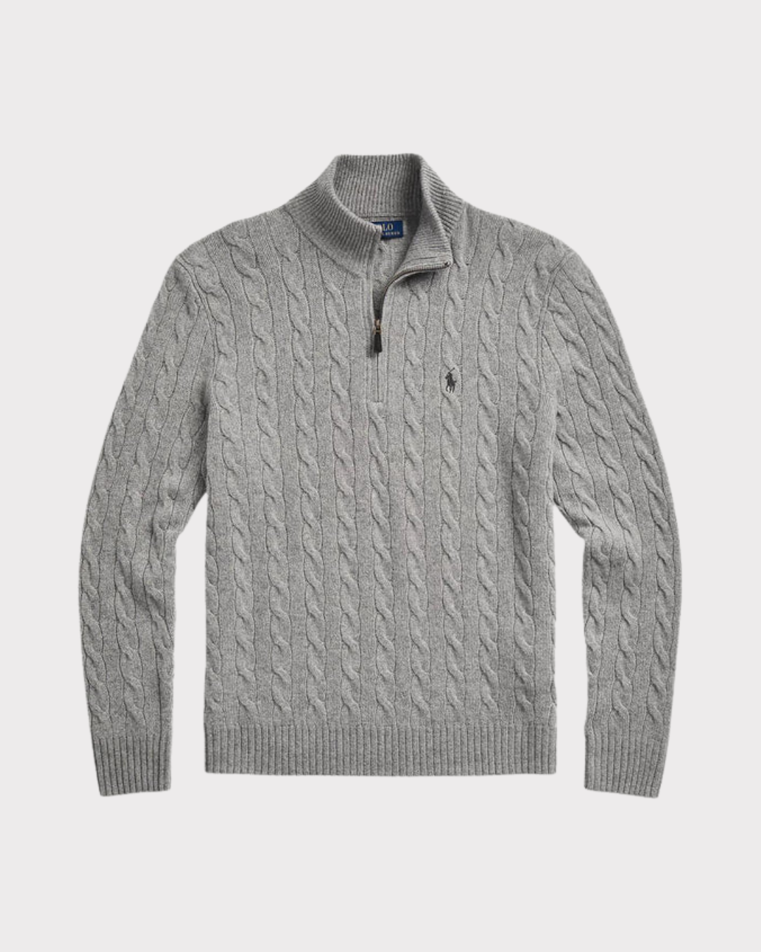 Wool Half Zip-Genser-Polo Ralph Lauren-Aandahls