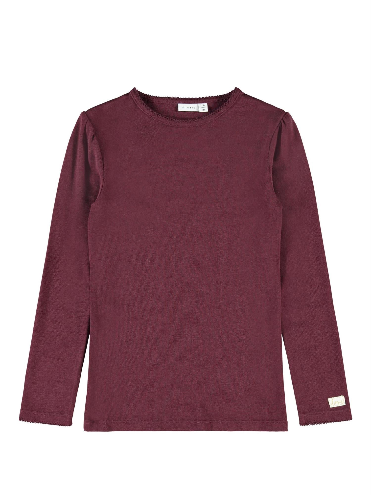 Wyla wool/vis top-Ull-Name it-Aandahls