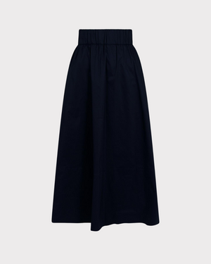 Yara Poplin Skirt-Skjørt-Neo Noir-Aandahls