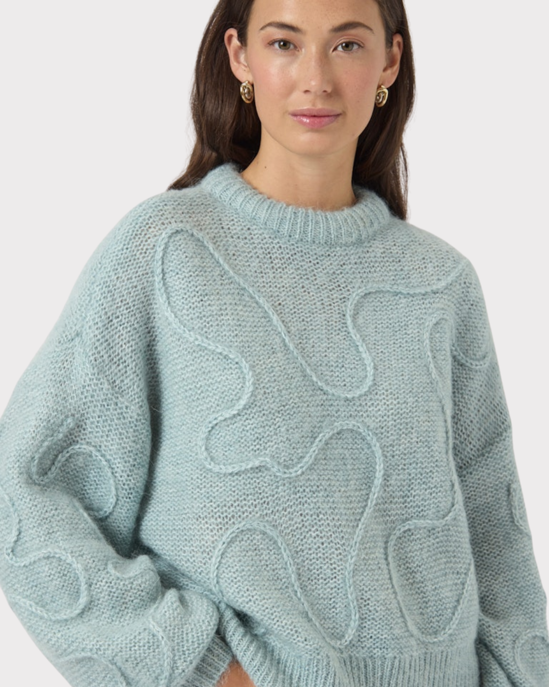 Yasbrida Ls Wool Blend Knit Pullover-Genser-YAS-Aandahls
