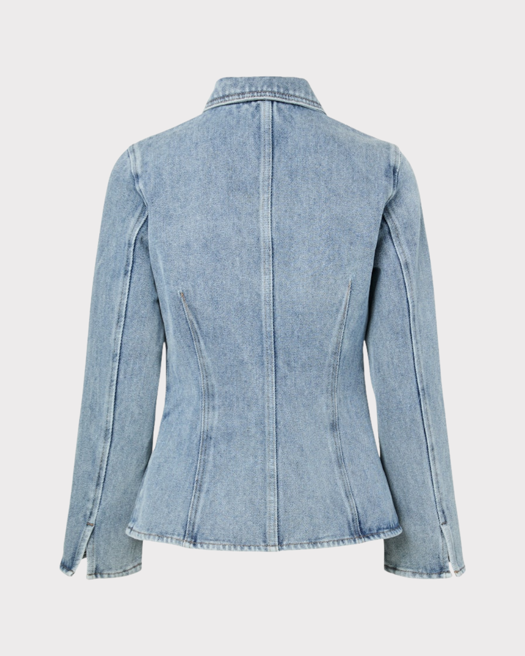 Yaslecco Ls Denim Shirt S.-Overdel-YAS-Aandahls