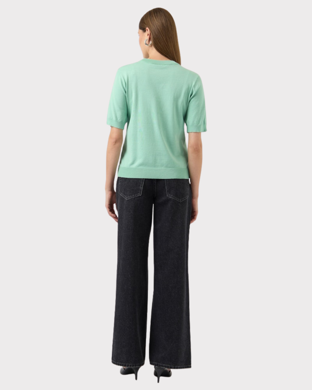 Yaslena Ss Knit Pullover S. Noos-Genser-YAS-Aandahls