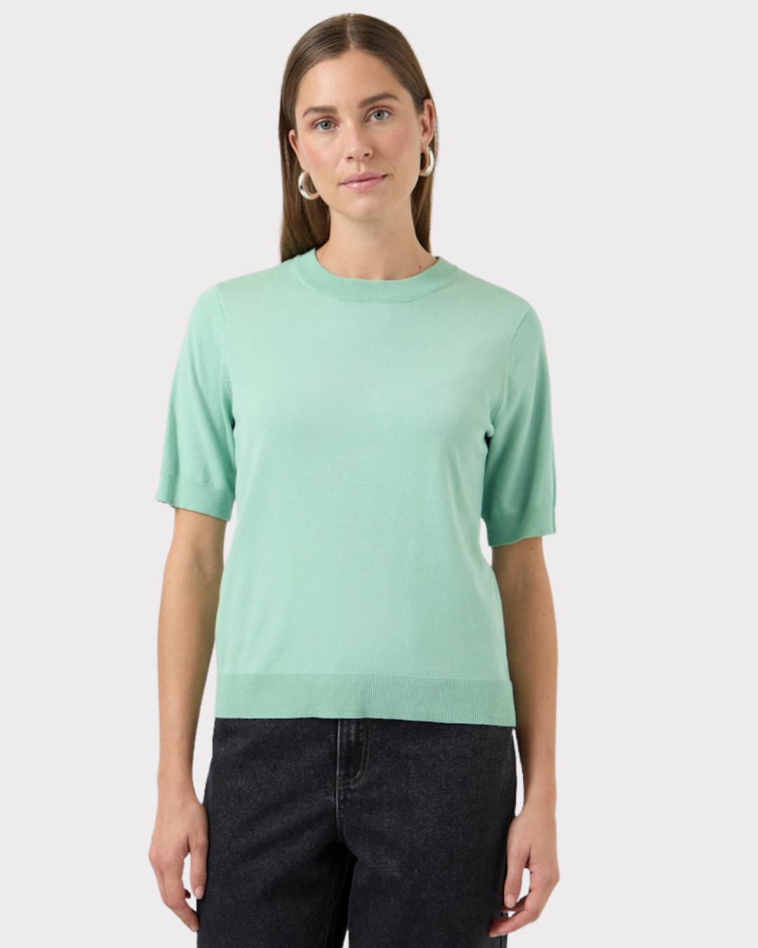 Yaslena Ss Knit Pullover S. Noos-Genser-YAS-Aandahls