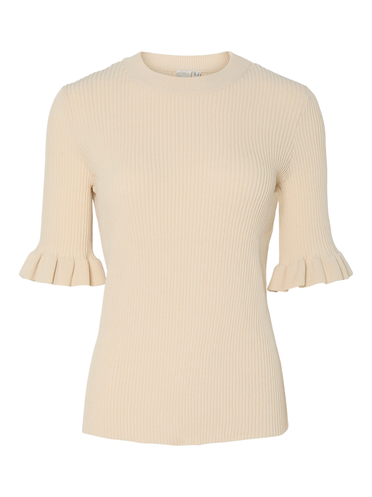 Yasmikke SS Knit Top S.-Topper-Y.A.S-Aandahls