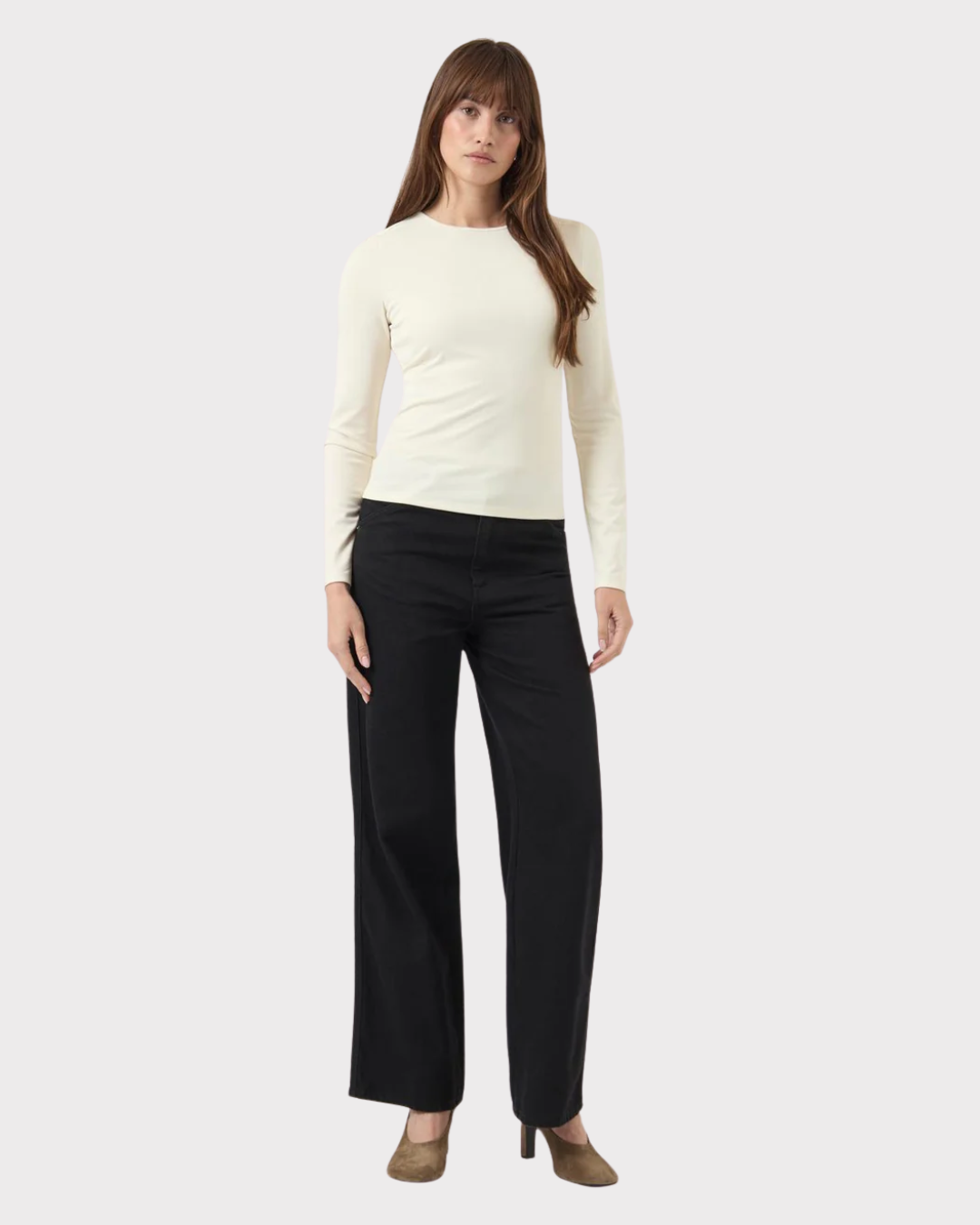 Yaspaloma Ls Top Noos-T-shirt-YAS-Aandahls