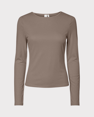 Yaspaloma Ls Top Noos-T-shirt-YAS-Aandahls