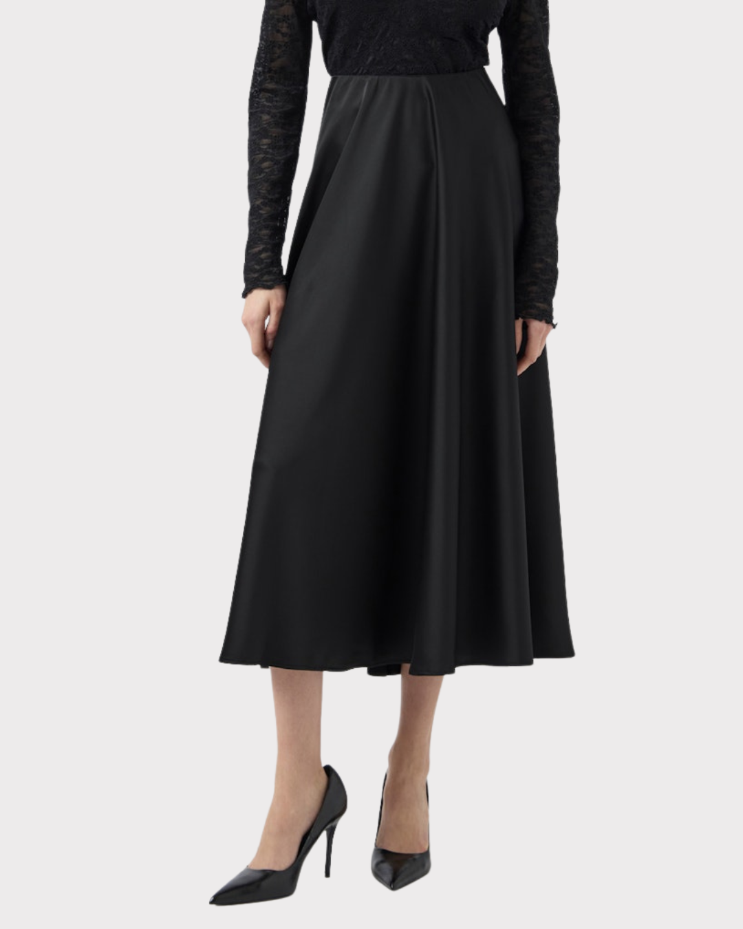 Yaspella Hw Volume Ankle Skirt S. Noos-Skjørt-Y.A.S-Aandahls