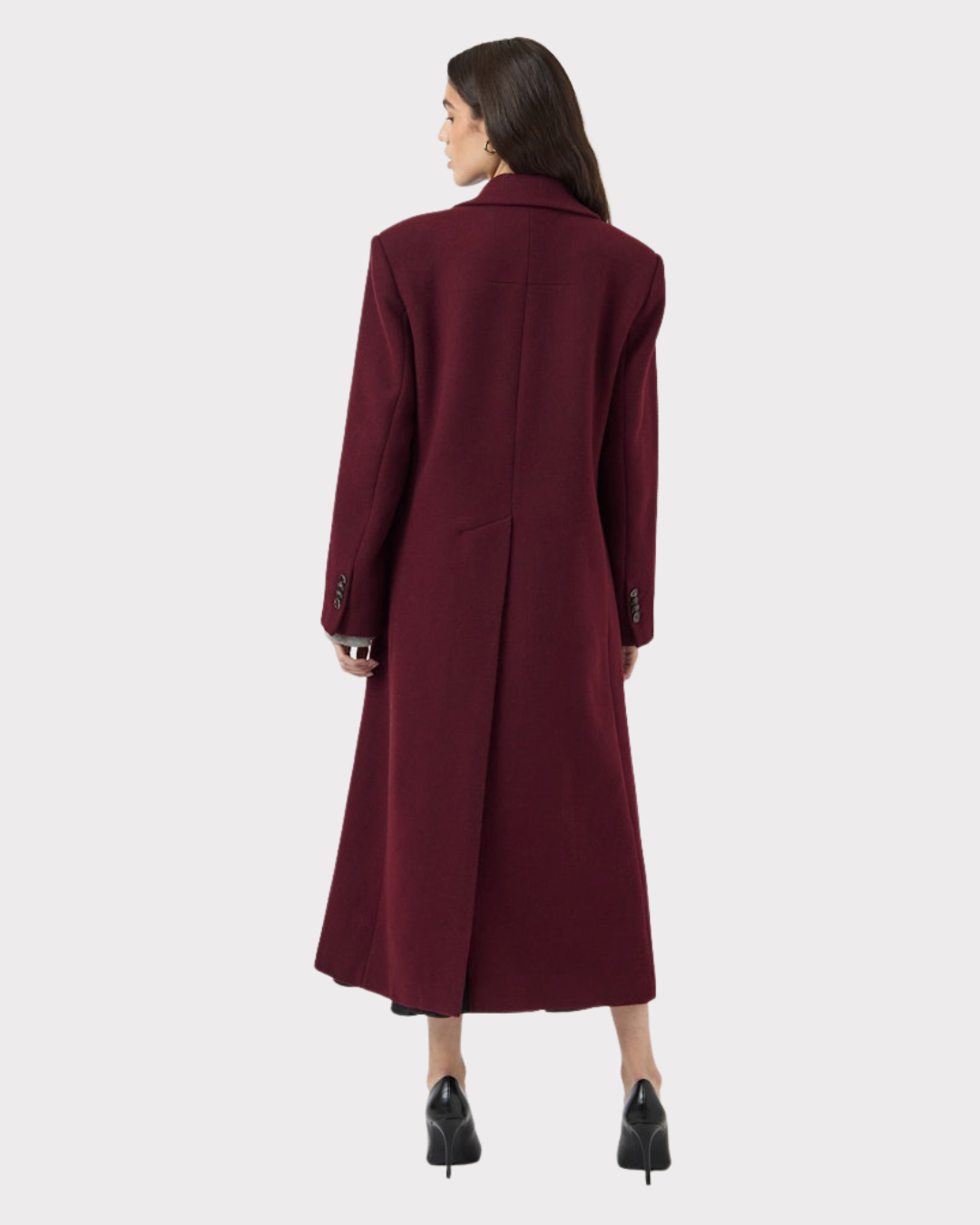 Yasroyla Ls Wool Blend Long Coat-Yttertøy-YAS-Aandahls