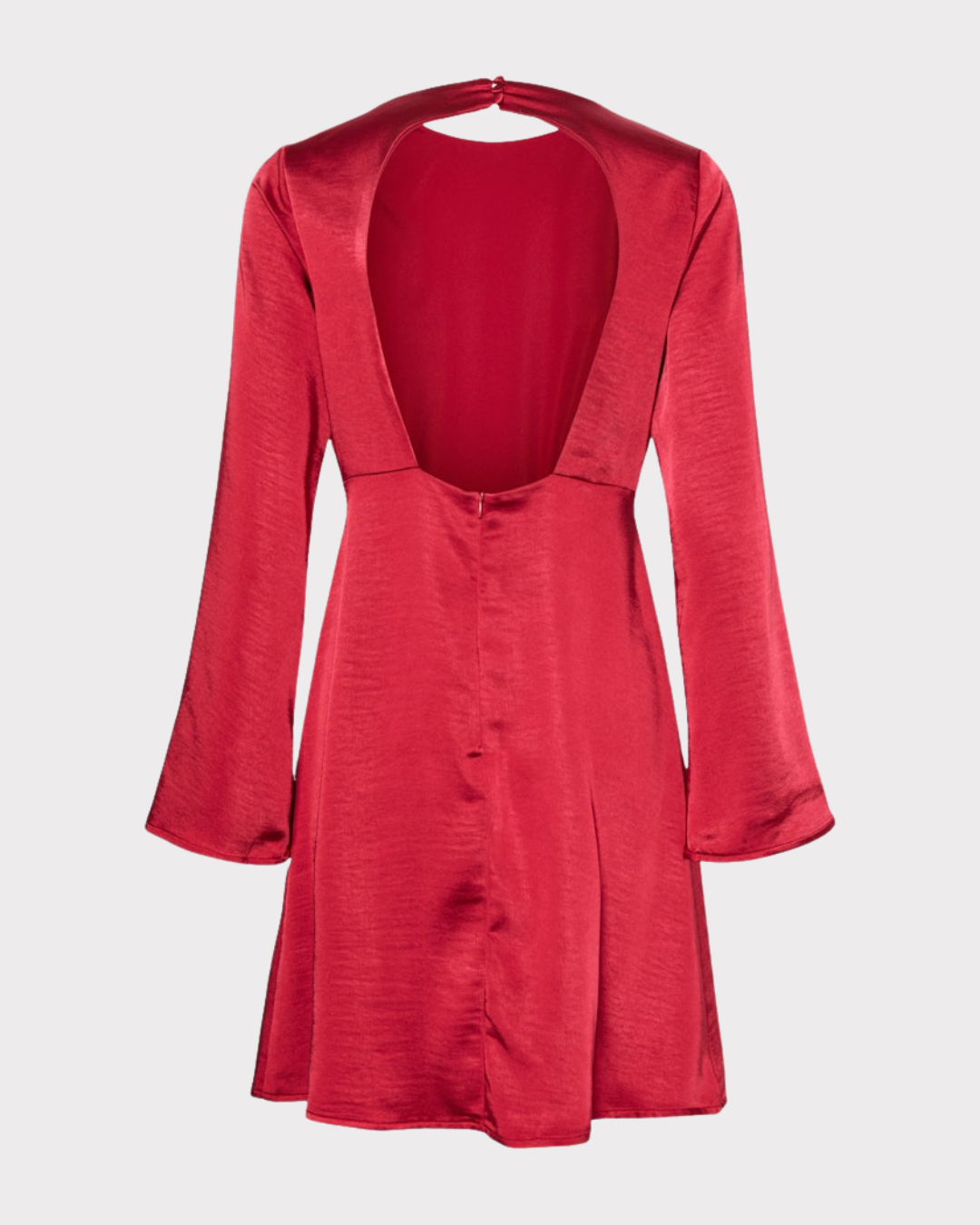 -Yasvima Ls Open Back Dress - Show-Kjole-YAS-Aandahls
