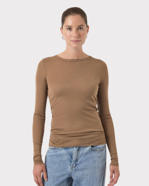 Yaswoolin Ls Wool Top-Genser-YAS-Aandahls