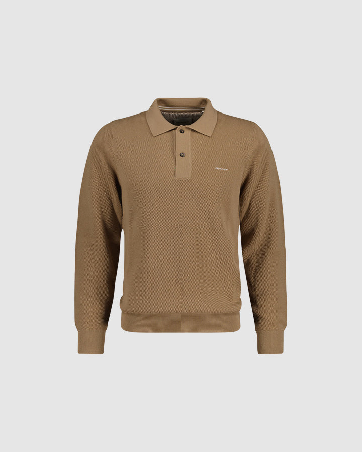 COTTON PIQUE POLO