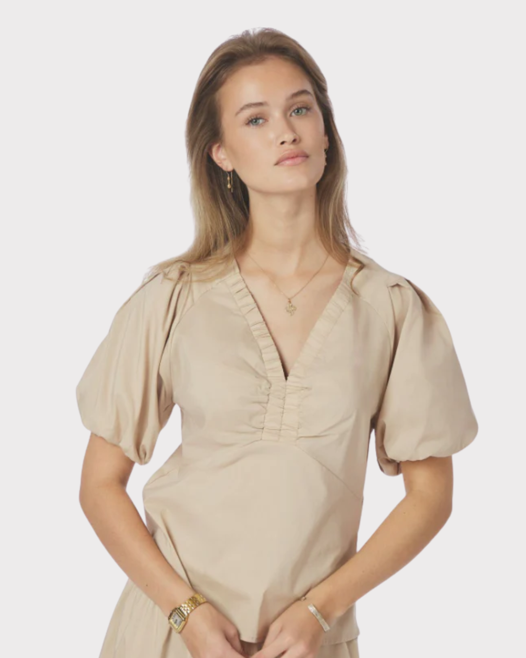 Irina Poplin Blouse
