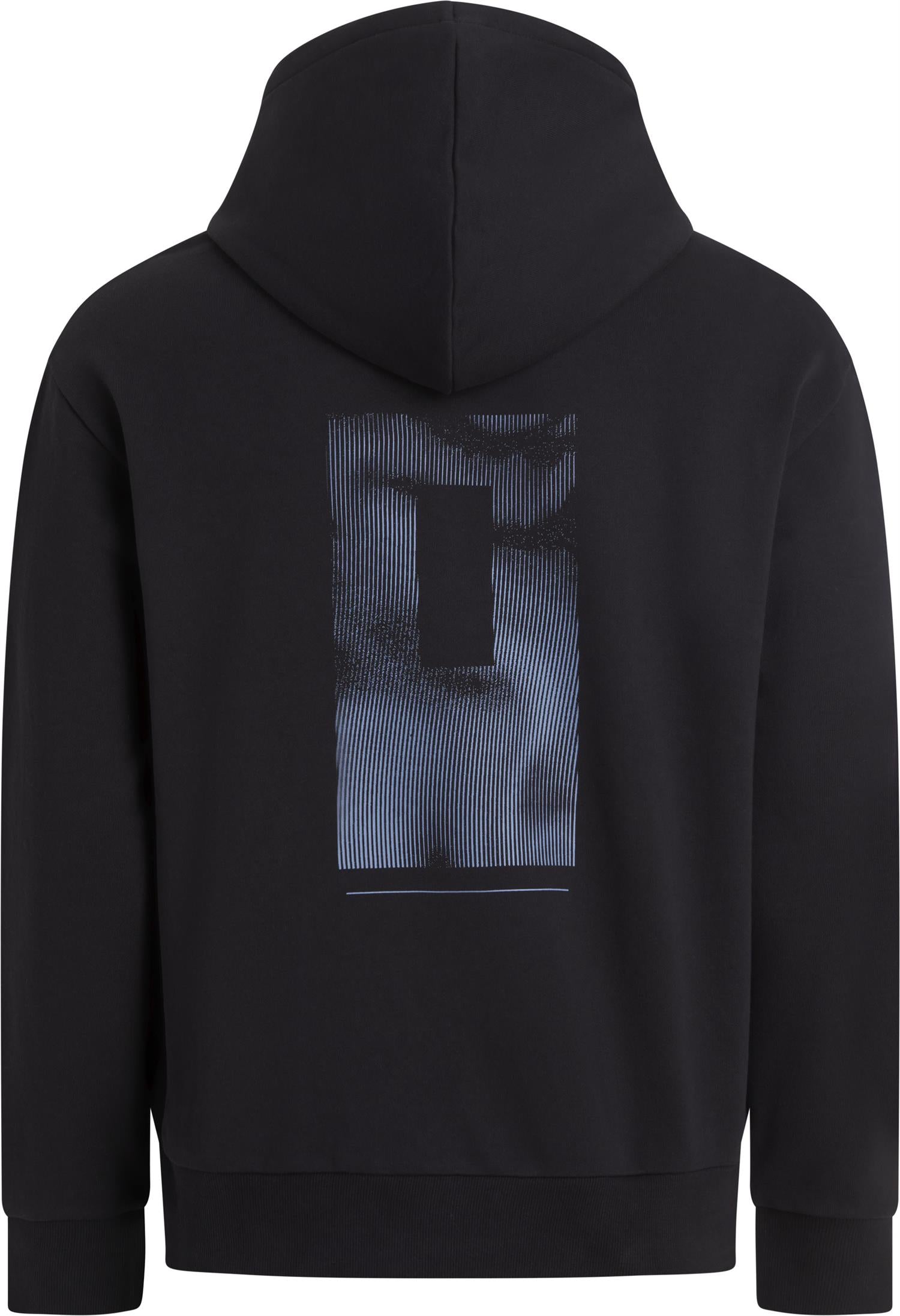 Vertical Lines Graphic Hoodie
