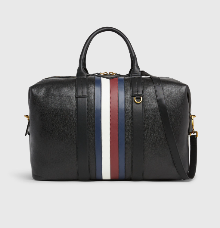 Th premium leather duffle