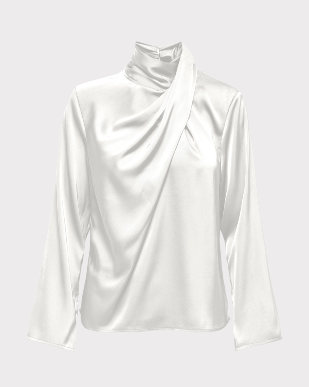 JDYROCKY L/S HIGH NECK TOP WVN
