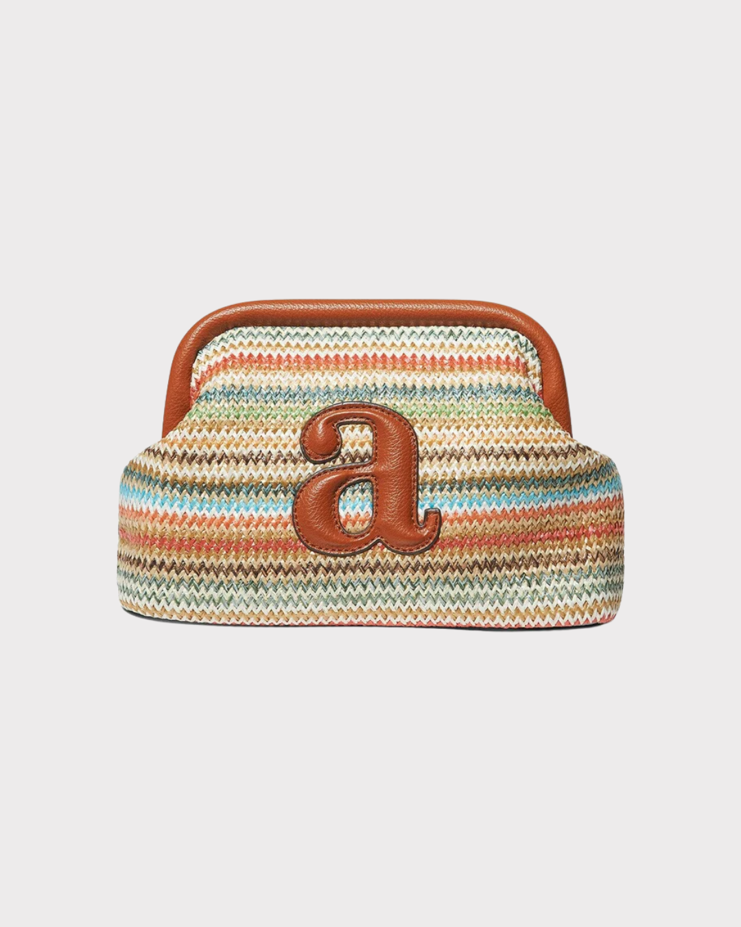 Raffia Clutch Stripe-Veske-Arnie Says-Aandahls